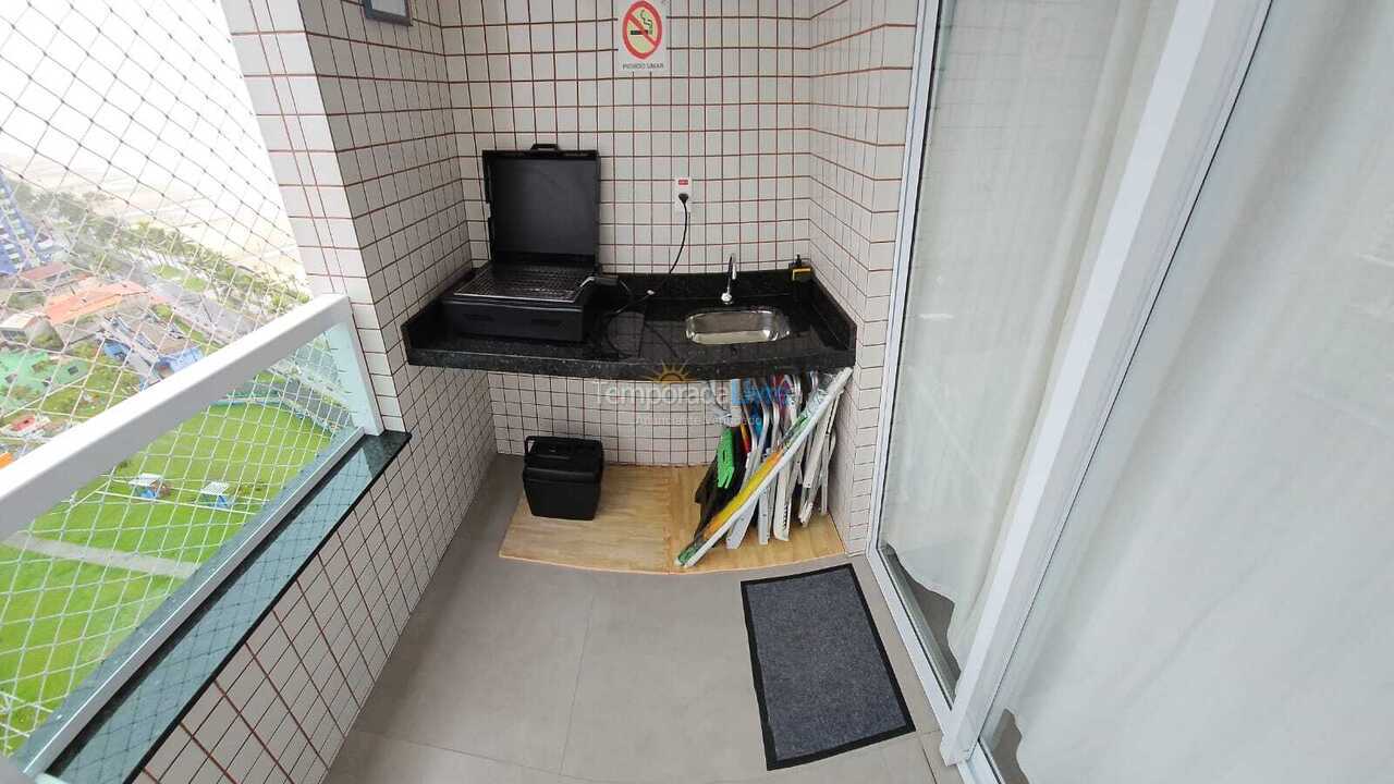 Apartamento para aluguel de temporada em Praia Grande (Jardim Real)