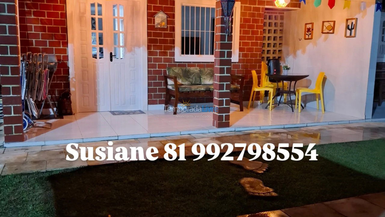 Casa para aluguel de temporada em Tamandaré (Praia dos Carneiros)