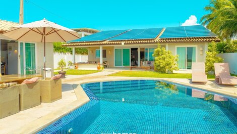 Casa Frente-Mar Pé na Areia em Serrambi, PE