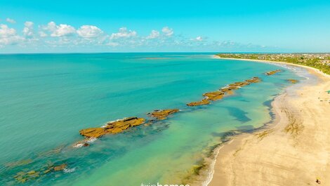 Villa Frente ao Mar, o Caribe em Carneiros, PE