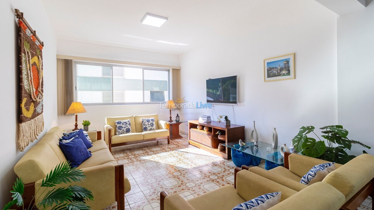 Apartamento para aluguel de temporada em Guarujá (Enseada)