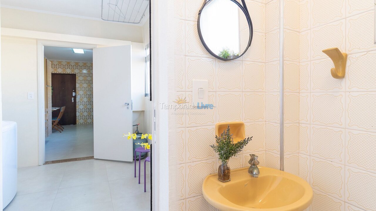Apartamento para aluguel de temporada em Guarujá (Enseada)
