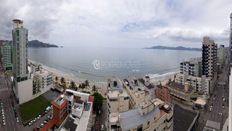 Apartamento com 02 suítes frente avenida com uma vista panorâmica.