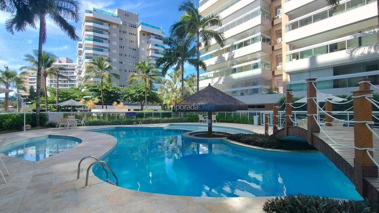 Apartamento para aluguel de temporada em Bertioga (Riviera de São Lourenço)