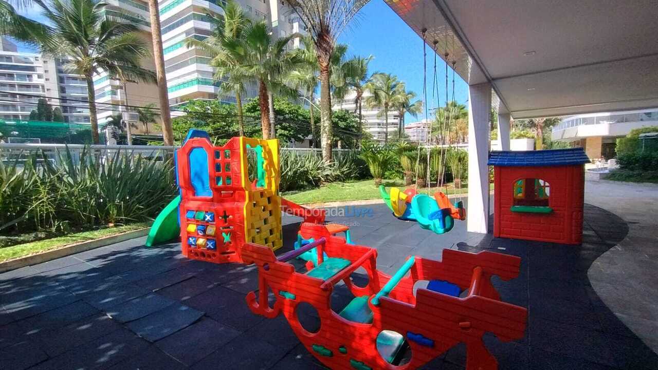 Apartamento para aluguel de temporada em Bertioga (Riviera de São Lourenço)
