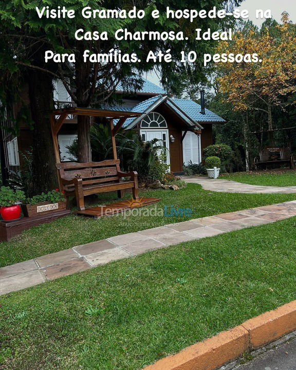 Casa para alquiler de vacaciones em Gramado (Floresta)