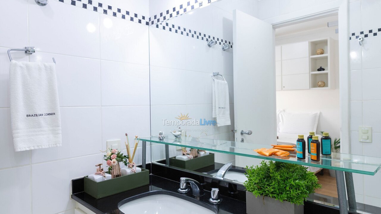 Apartamento para aluguel de temporada em São Paulo (Vila Olimpia)
