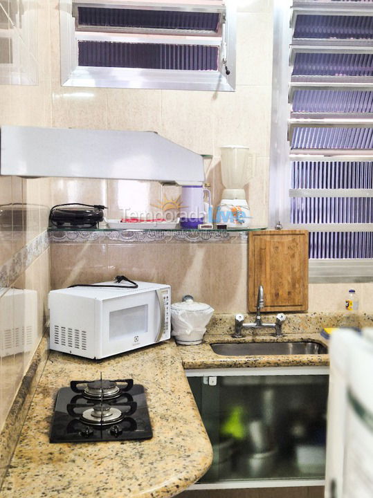 Apartment for vacation rental in Guarujá (Pitangueiras)