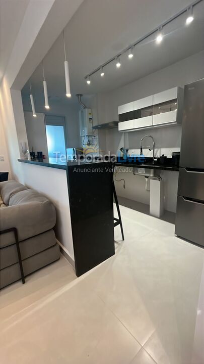 Apartamento para aluguel de temporada em Guarujá (Astúrias)