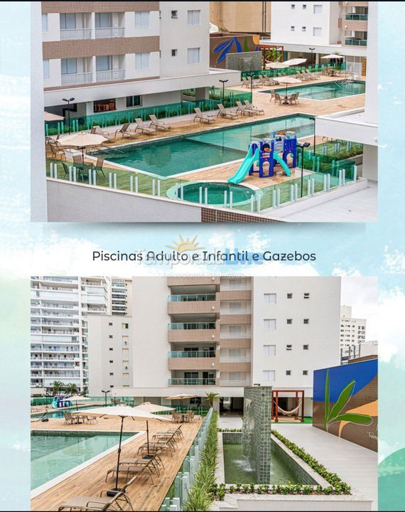 Apartamento para aluguel de temporada em Guarujá (Astúrias)