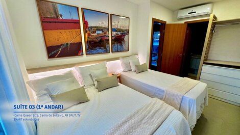 Casa 602 Luxo e Conforto na Praia do Forte