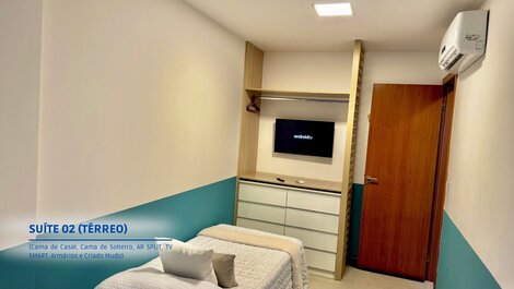 Casa 602 Luxo e Conforto na Praia do Forte