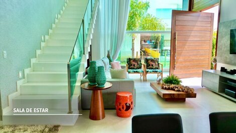 Casa Perola 5 Suítes Próxima da Praia em Guarajuba