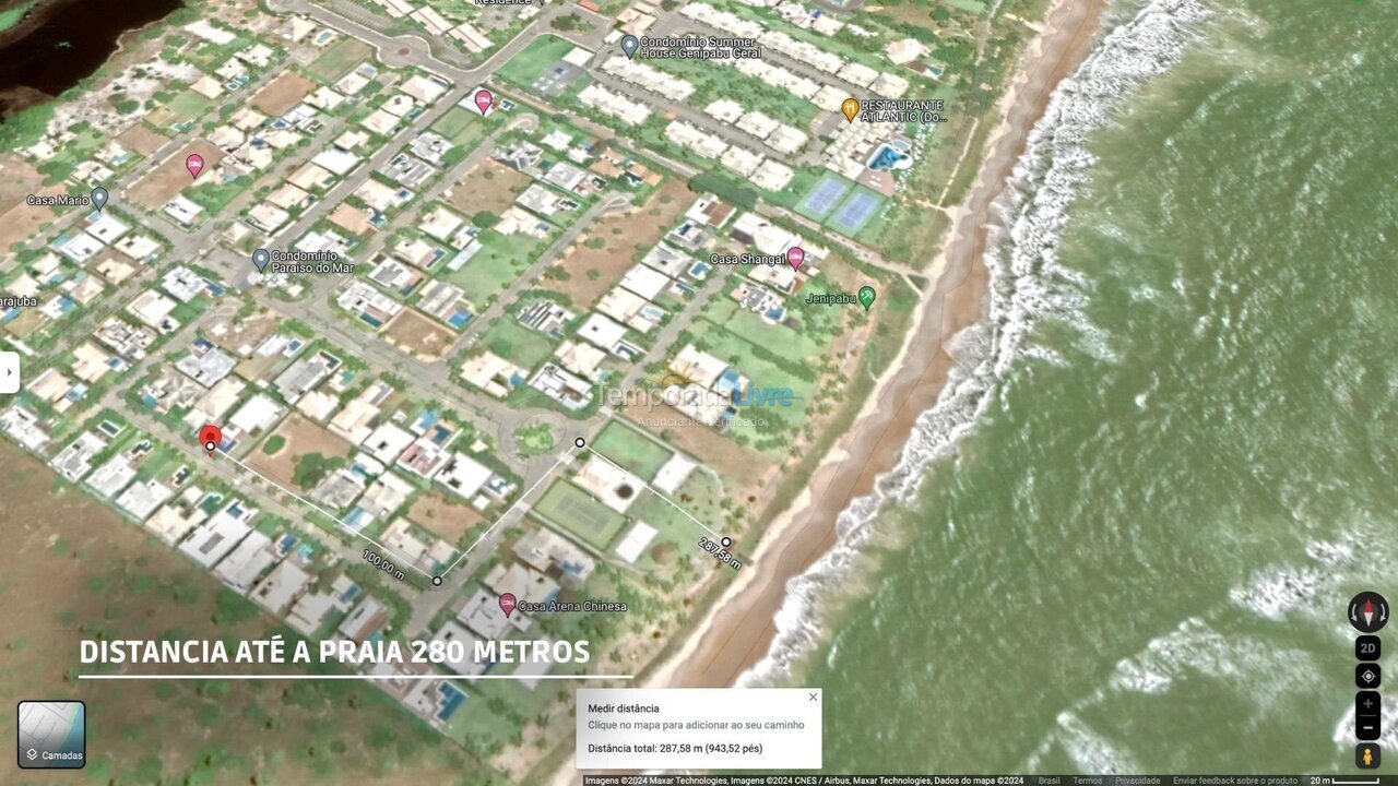 Casa para aluguel de temporada em Camaçari (Praia de Guarajuba)