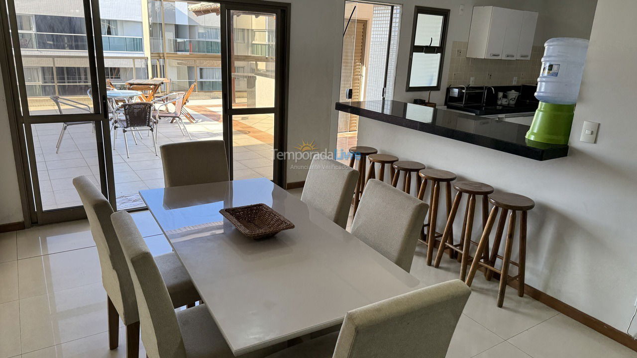 Apartment for vacation rental in Guarapari (Praia do Morro)