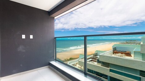 Estudio de arte con vistas al mar y balcón de carpediem