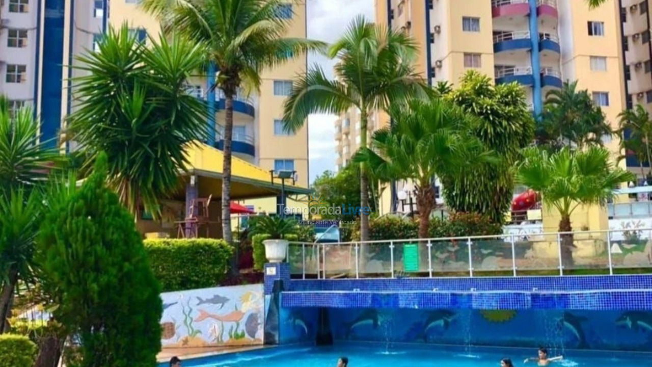 Apartamento para aluguel de temporada em Caldas Novas (Centro)