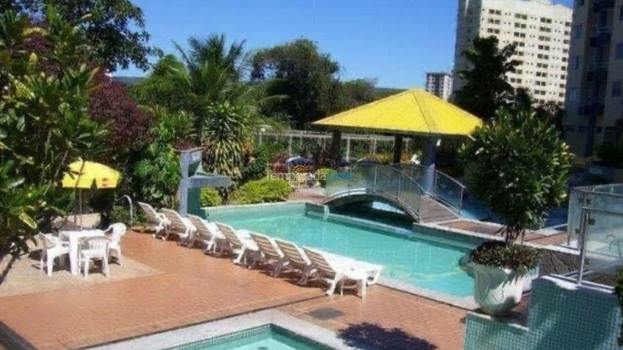 Apartamento para aluguel de temporada em Caldas Novas (Centro)