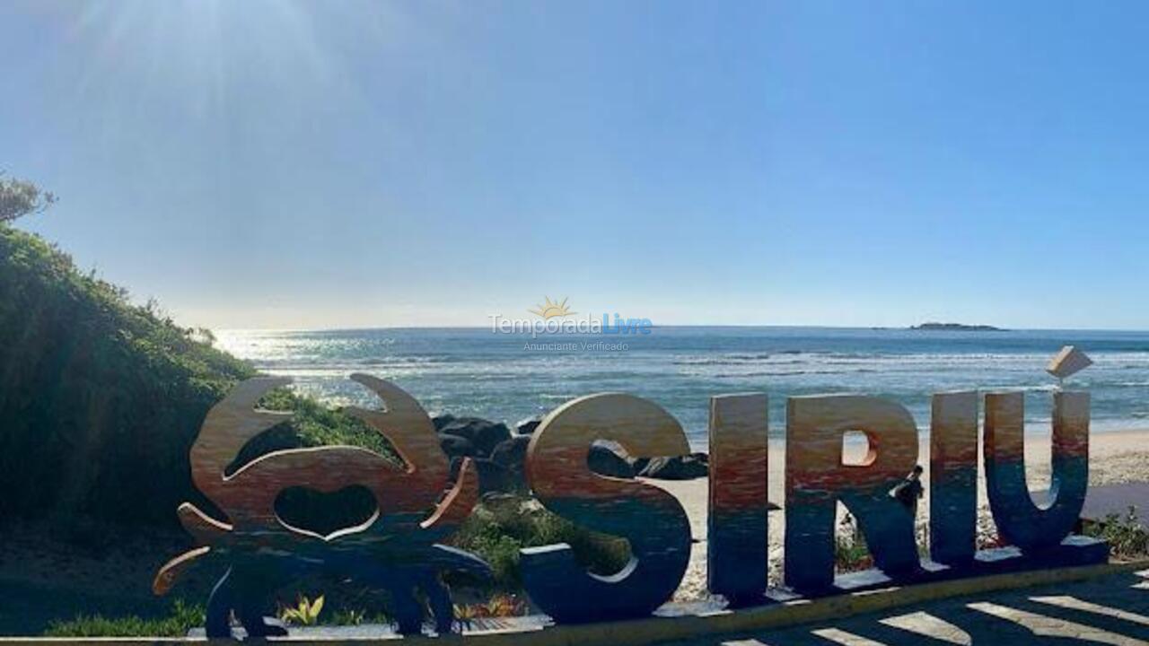Apartamento para alquiler de vacaciones em Garopaba (Praia do Siriu)