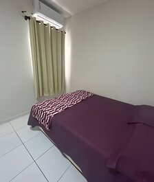 Até 10 pessoas, próx. ao shopping, ar condicionado, garagem apt A