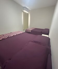 Até 10 pessoas, próx. ao shopping, ar condicionado, garagem apt A