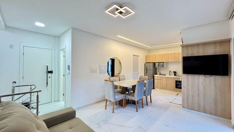 Sala e cozinha conjugada 