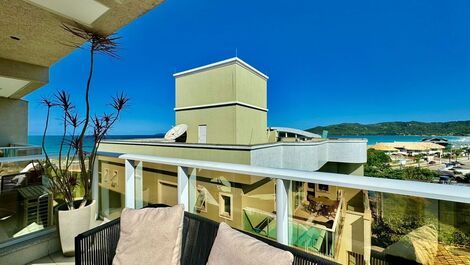 Cobertura Duplex com Jacuzzi e Vista Mar