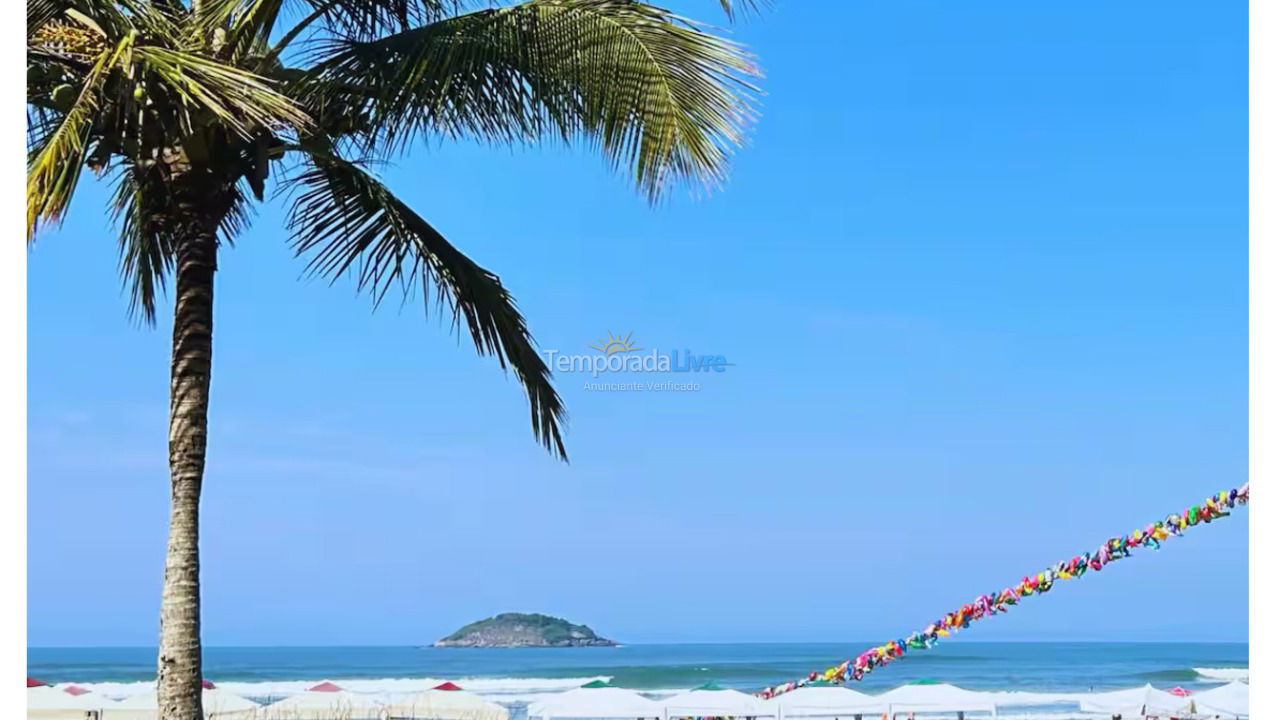 Apartment for vacation rental in Bertioga (Riviera de São Lourenço)
