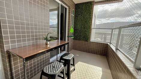 R016- 2 Dorm | Garagem | Churrasqueira e Vista Mar