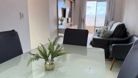 R016- 2 Dorm | Garagem | Churrasqueira e Vista Mar