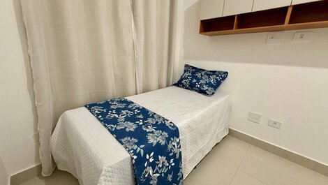 R016- 2 Dorm | Garagem | Churrasqueira e Vista Mar