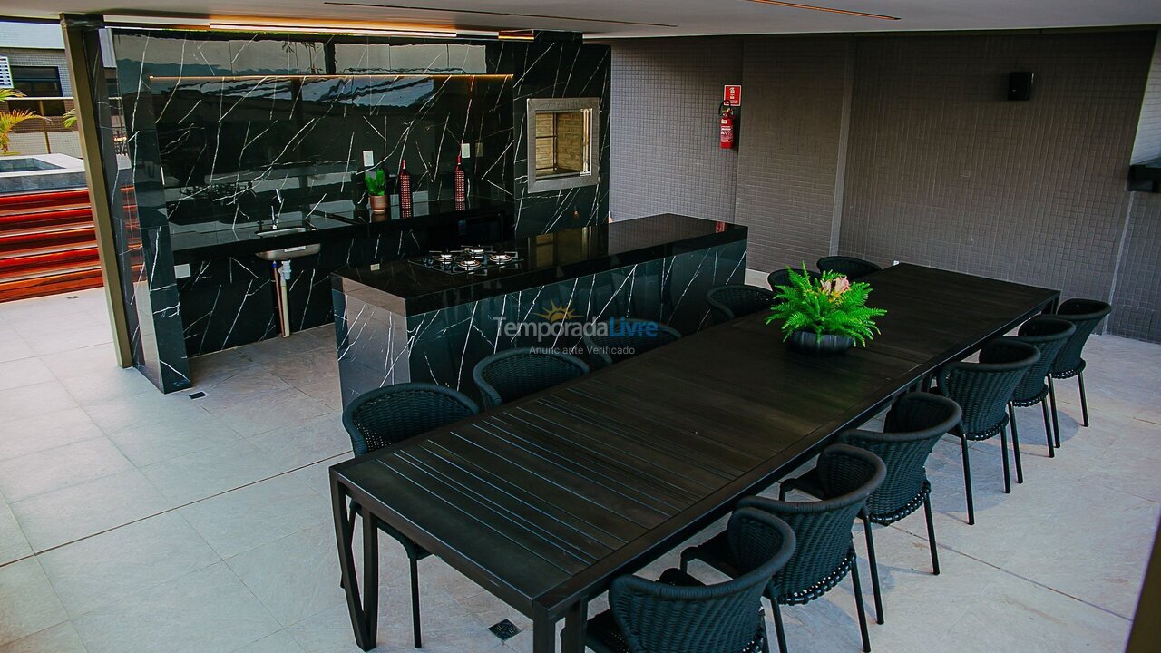 Apartamento para alquiler de vacaciones em João Pessoa (Pb Praia de Cabo Branco)