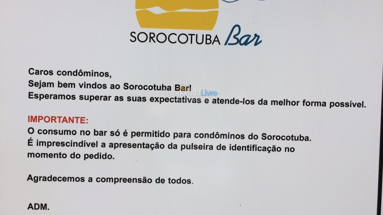 Apartment for vacation rental in Guarujá (Sorocotuba)