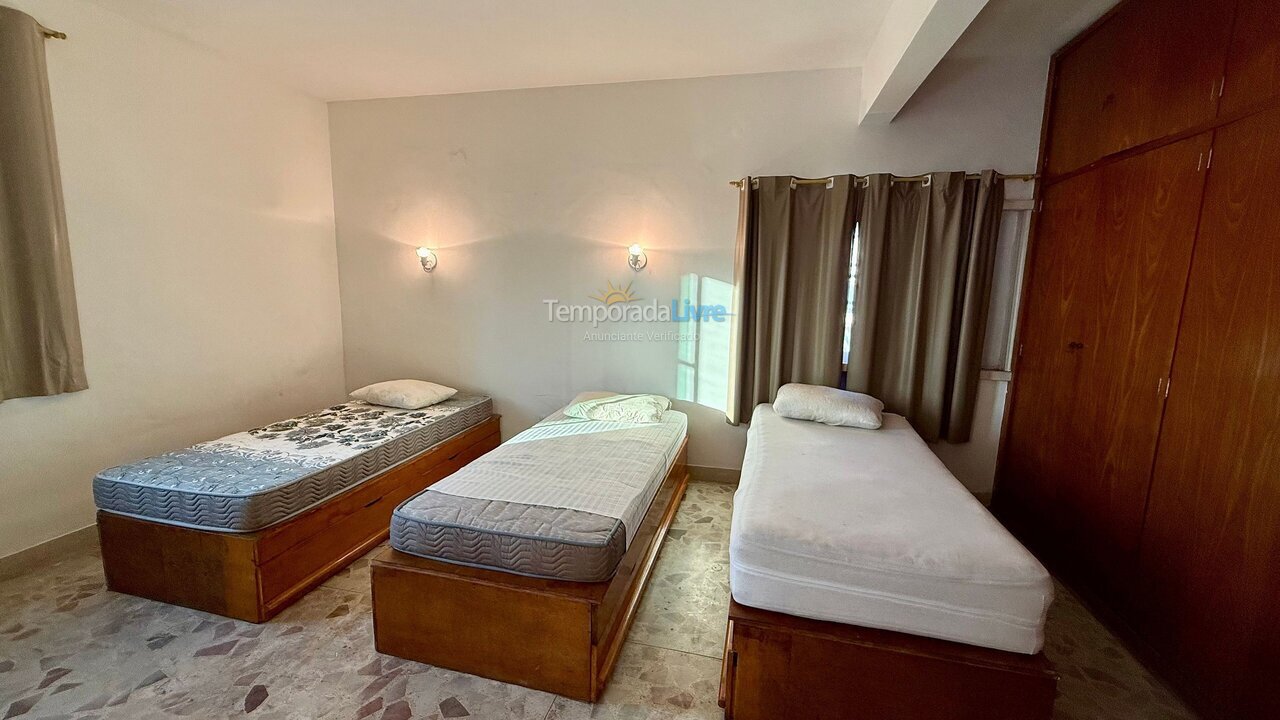 Apartamento para aluguel de temporada em São Vicente (Gonzaguinha)