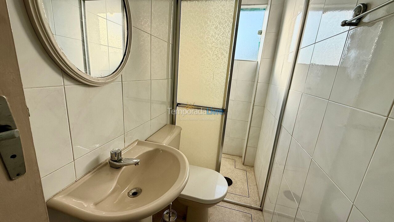 Apartamento para aluguel de temporada em São Vicente (Gonzaguinha)