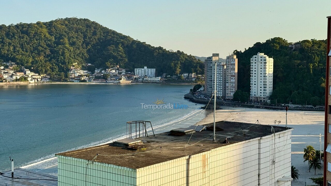 Apartamento para aluguel de temporada em São Vicente (Gonzaguinha)