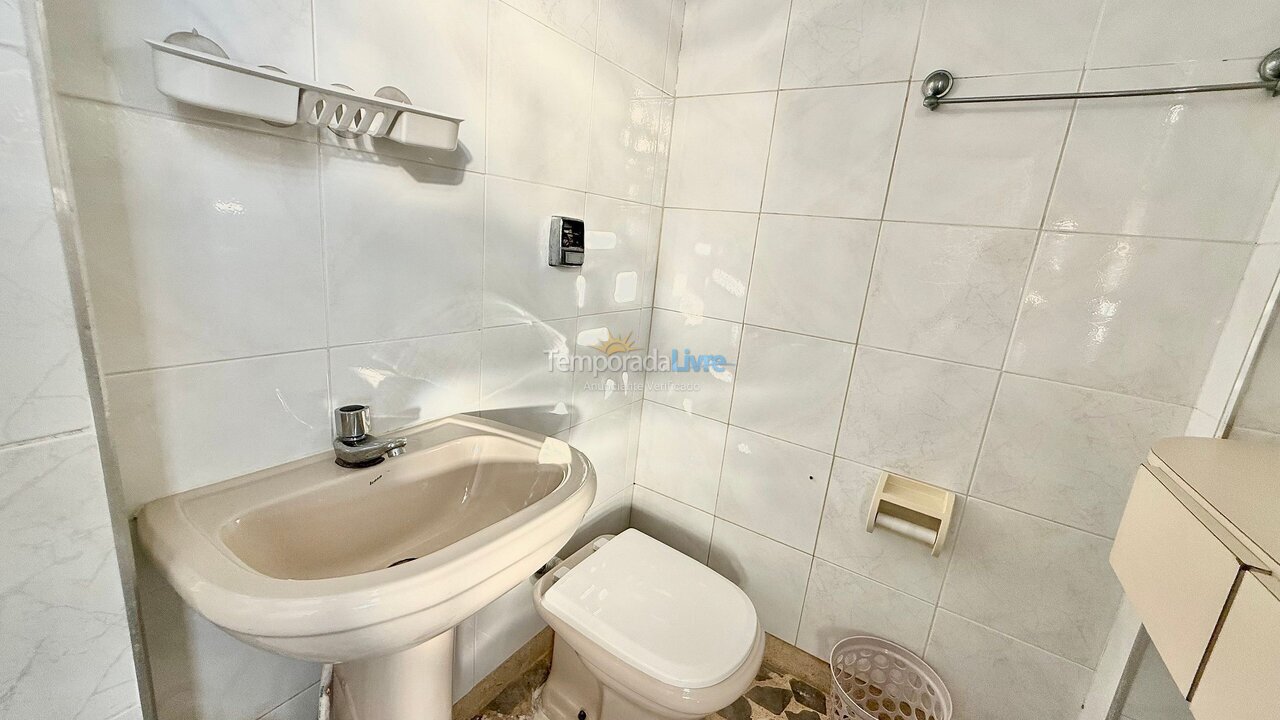 Apartamento para aluguel de temporada em São Vicente (Gonzaguinha)