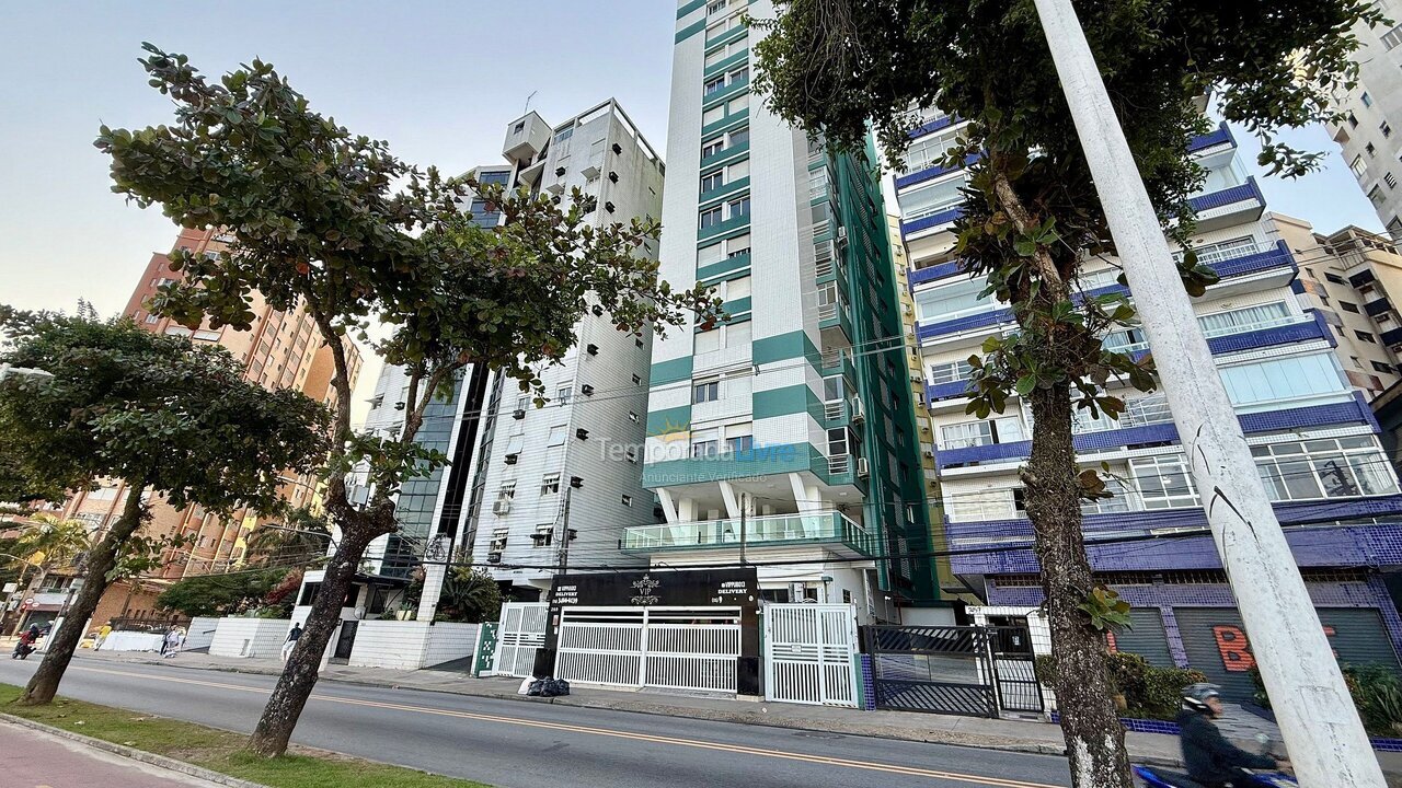 Apartamento para aluguel de temporada em São Vicente (Gonzaguinha)
