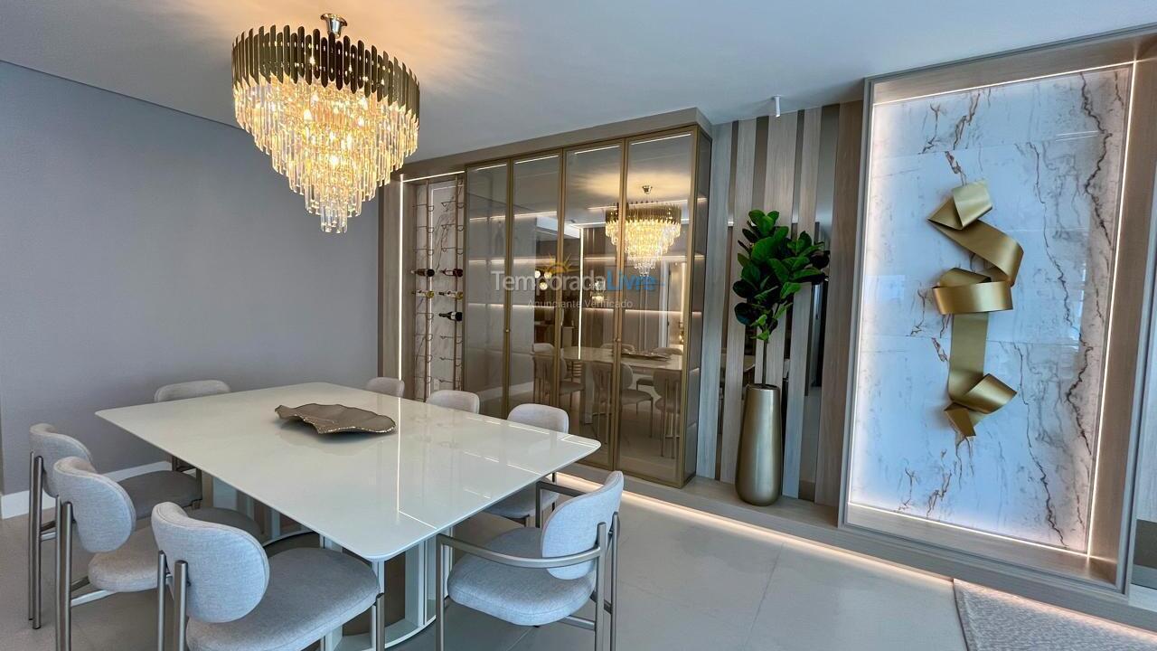 Apartamento para aluguel de temporada em Itapema (Meia Praia)