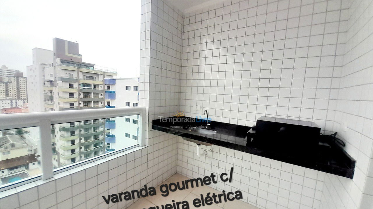 Apartment for vacation rental in Praia Grande (Vila Tupi)