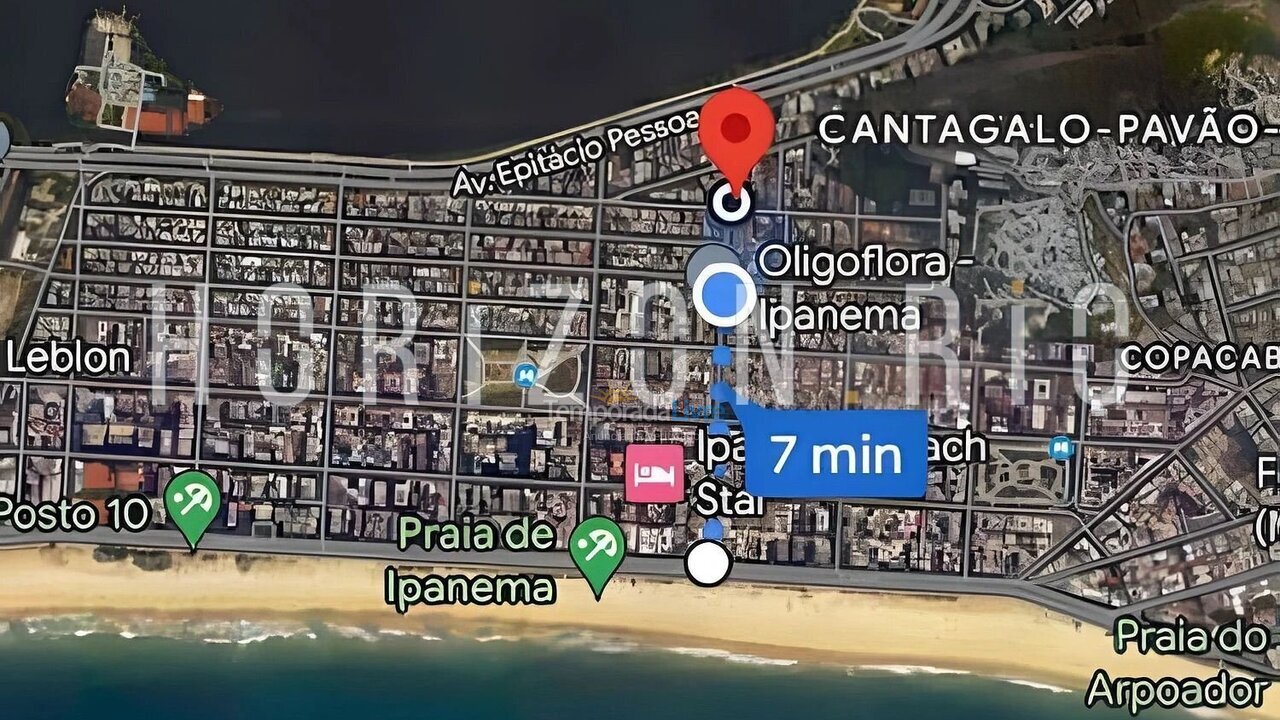 Apartamento para aluguel de temporada em Rio de Janeiro (Ipanema)