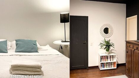 Lindo apartamento de 3 quartos frente mar
