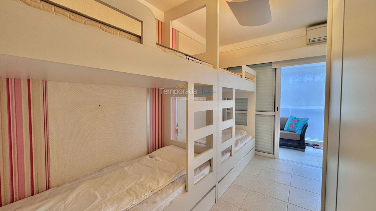 Apartamento para aluguel de temporada em Bertioga (Riviera de São Lourenço)