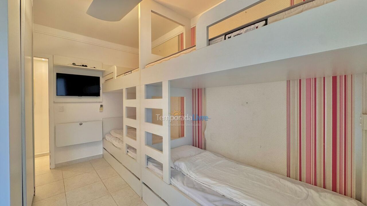 Apartamento para aluguel de temporada em Bertioga (Riviera de São Lourenço)