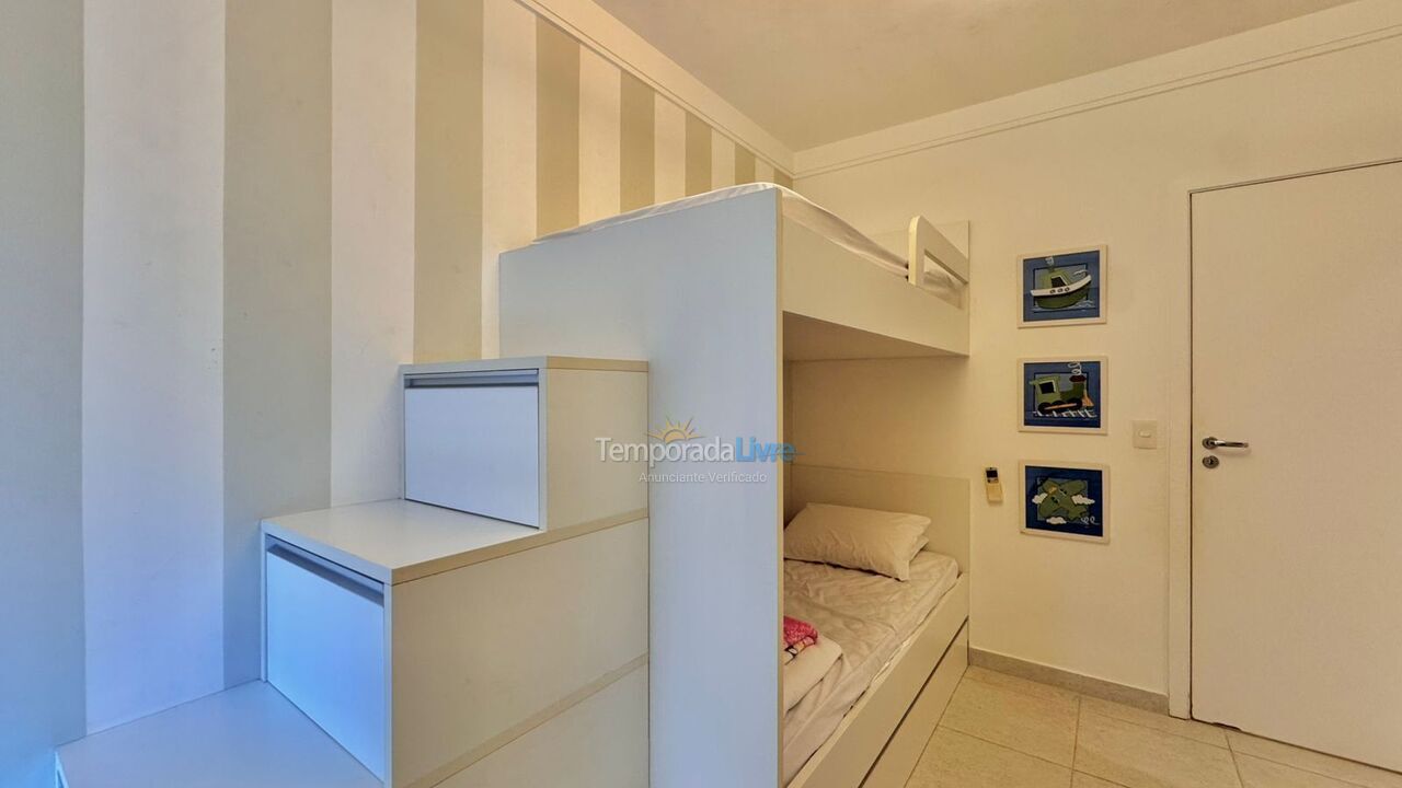 Apartamento para aluguel de temporada em Bertioga (Riviera de São Lourenço)