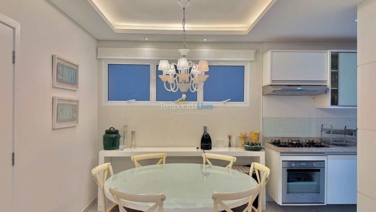 Apartamento para aluguel de temporada em Bertioga (Riviera de São Lourenço)