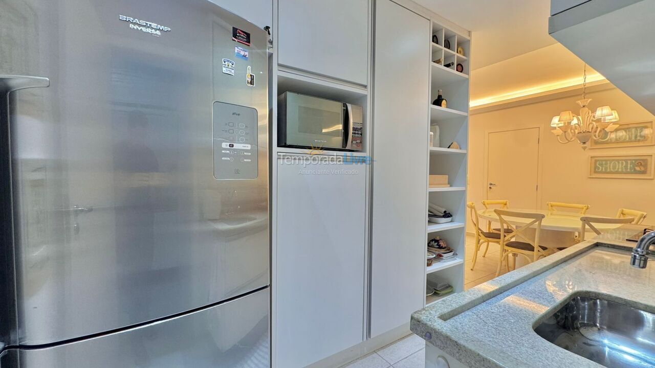 Apartamento para aluguel de temporada em Bertioga (Riviera de São Lourenço)