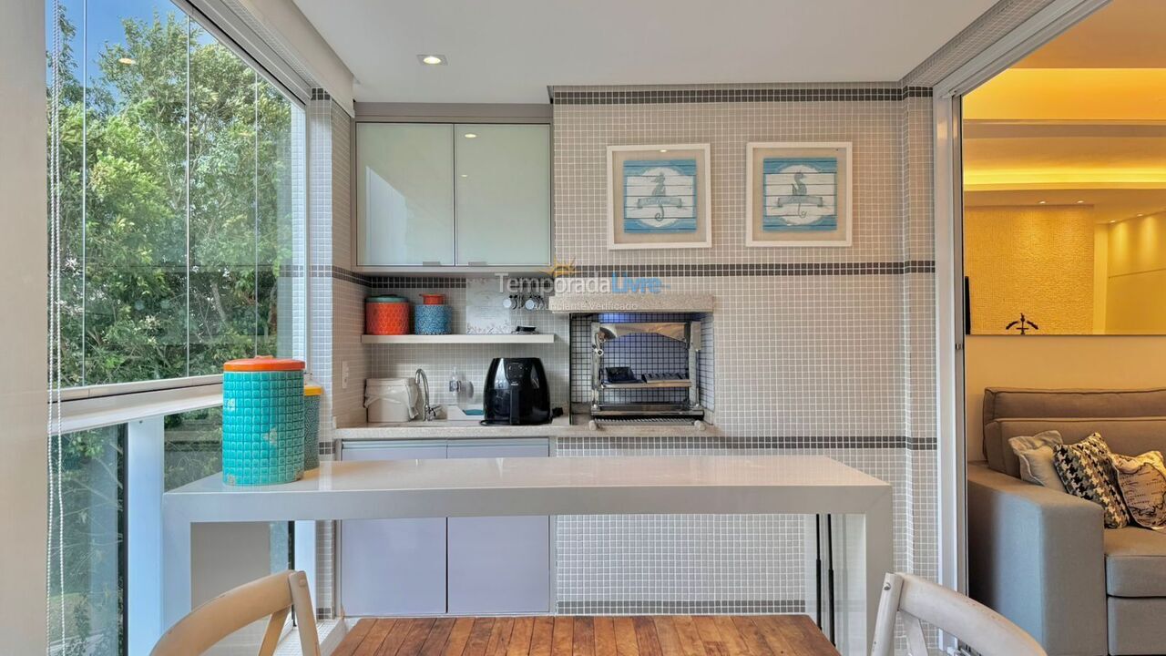 Apartamento para aluguel de temporada em Bertioga (Riviera de São Lourenço)