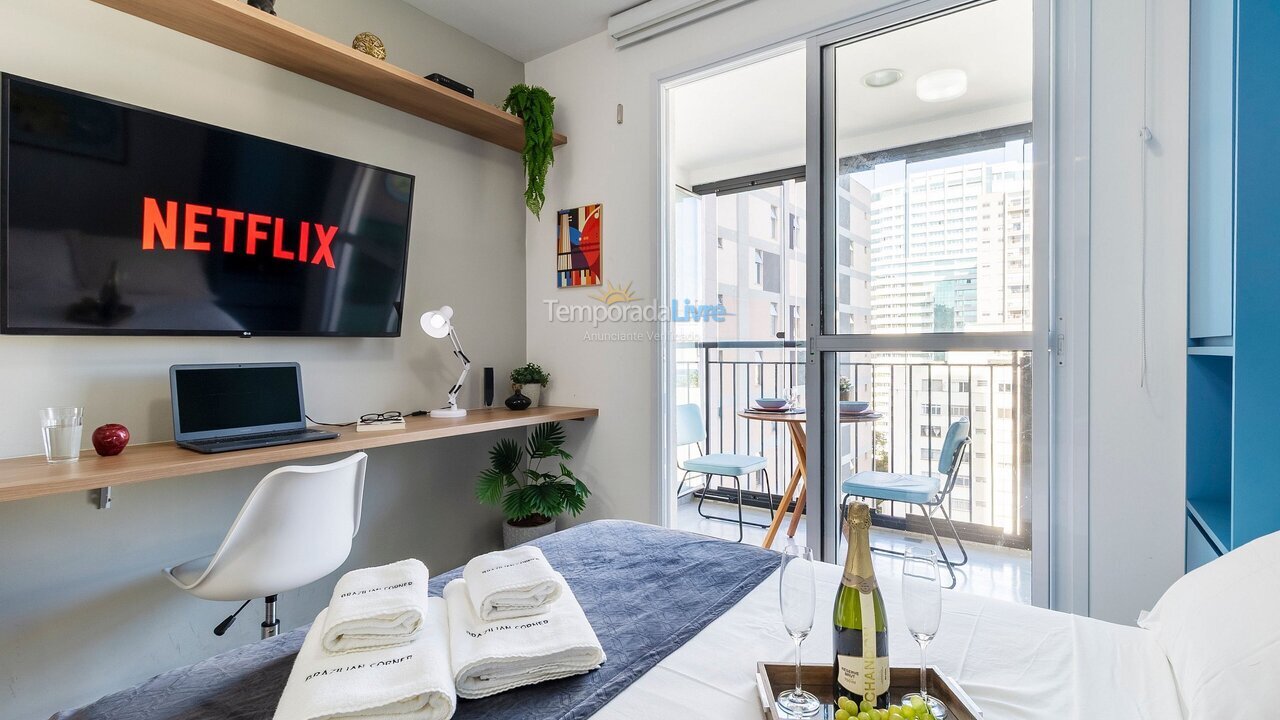 Apartamento para alquiler de vacaciones em São Paulo (Consolação)
