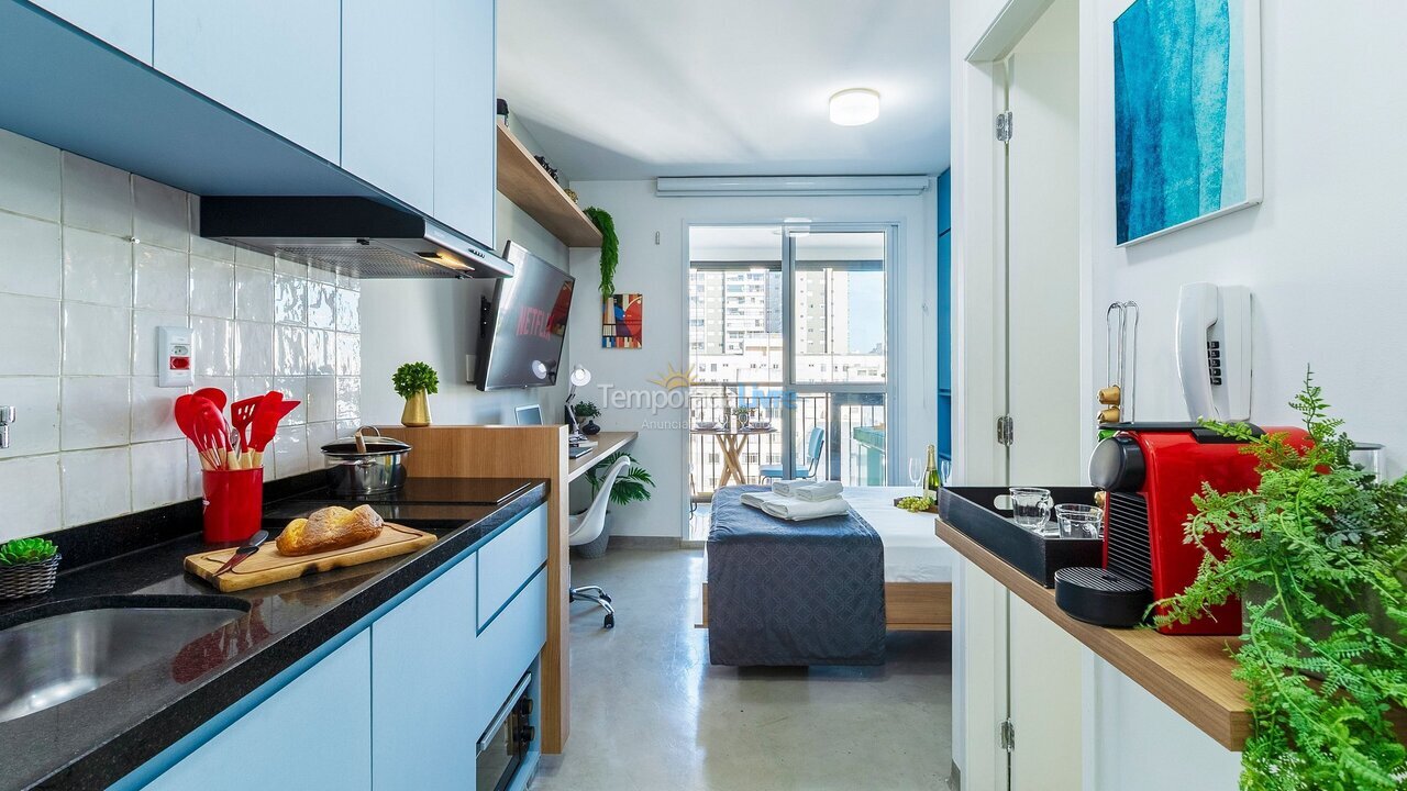 Apartamento para alquiler de vacaciones em São Paulo (Consolação)